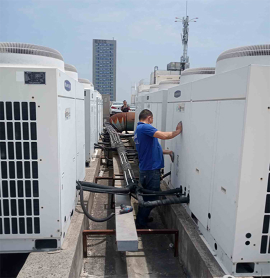 秭归中央空调制热和不制冷系统维修方法